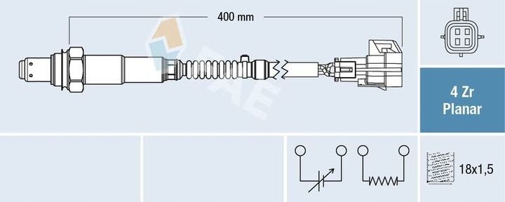 SONDA LAMBDA 77778 FAE BUICK CADILLAC CHEVROLET 