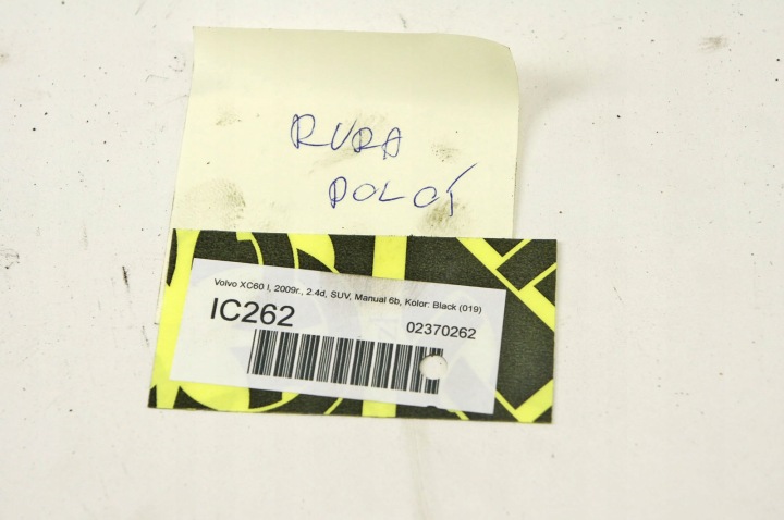 IC262 VOLVO XC60 I 2.4D TUYAU CONDUIT D'AIR