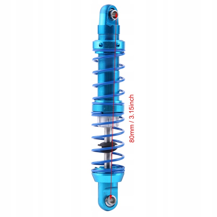 SILENCIEUX AMORTISSEUR MÉTALLIQUE RÉGLABLE VERS GASIENICY RC 1/10 SKALA TRX 4 D90