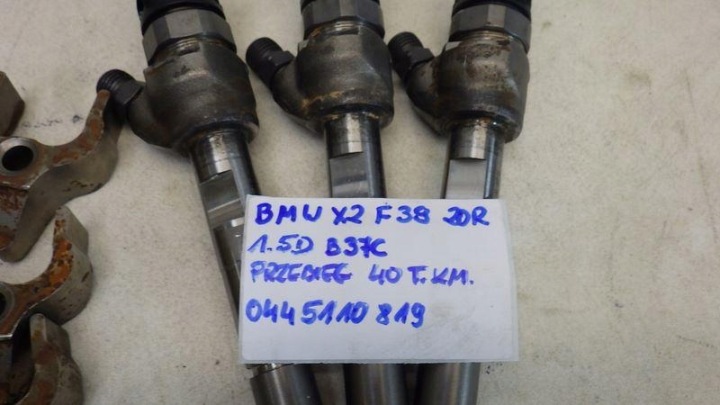 INJECTEUR INJECTEURS LAPKI 40 MILLE KM BMW 2 PIÈCES F39 1.5 D 8579232 0445110819