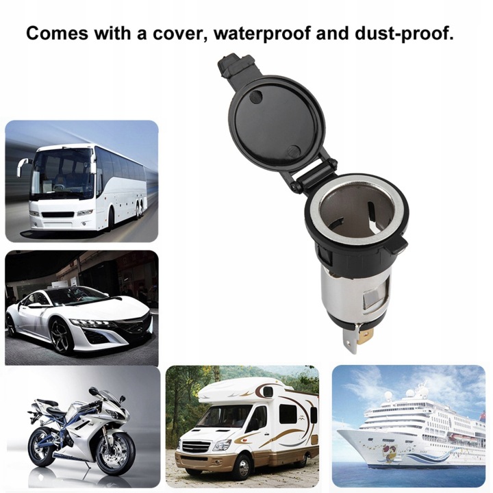 PRISE ALLUME-CIGARES VERS VOITURE VOITURES 10A 12-24V