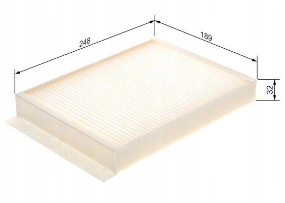 BOSCH 1 987 435 058 FILTRE