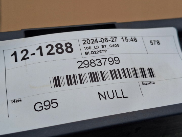 SCANIA MODULE CONTRÔLEUR CASSETTE ORDINATEUR C400 ECU 2983799