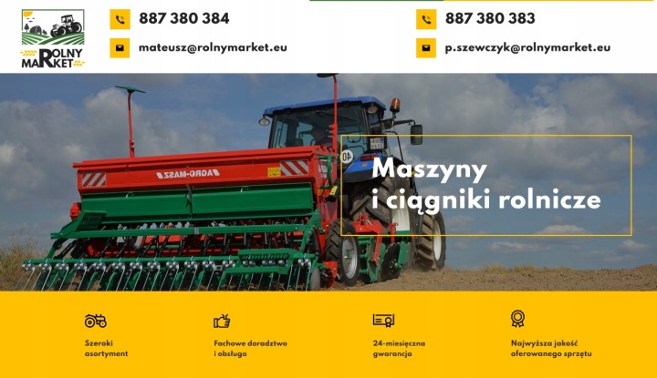 SEMOIR ZBOZOWY RZEDOWY SR250 AGRO-MASZ