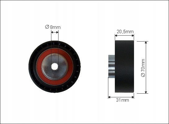 ROLLO KIERUNKOWA / PROPULSOR CAFFARO 266-113 