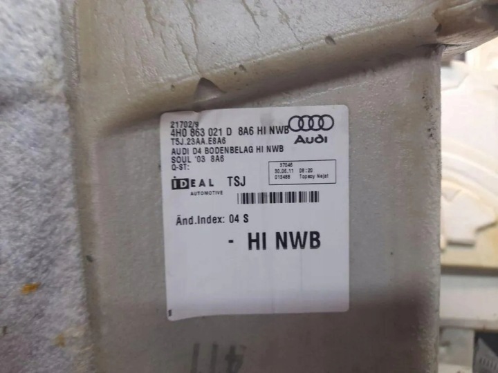 AUDI OE 4H0863021D
