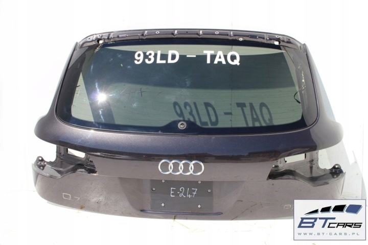 AUDI Q7 COUVERCLES DE COFFRE COUVERCLES DE COFFRE ARRIÈRE ARRIÈRE 4L 4L0827023 4L0827933 4L0845501 4L0 827