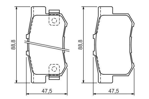 ZAPATAS DE FRENADO FIAT T. SEDICI 06- 