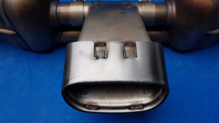 ÉCHAPPEMENT SILENCIEUX PORSCHE CAYMAN BOXSTER 981 2.7 JEU