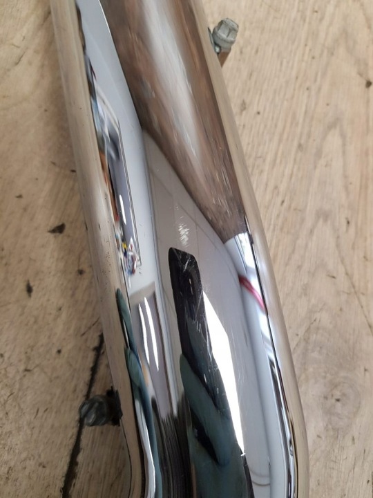 PROTECTION THERMIQUE COLLECTEURS CHROME HARLEY DAVIDSON TOURING M8 65400177