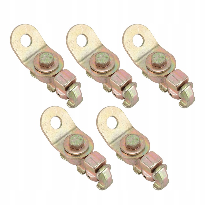 5PCS GAUCHE TRACK DOUBLE ZACZENIE STADIONU ACIER COMMANDE ADUNKIEM GAUCHE 3H