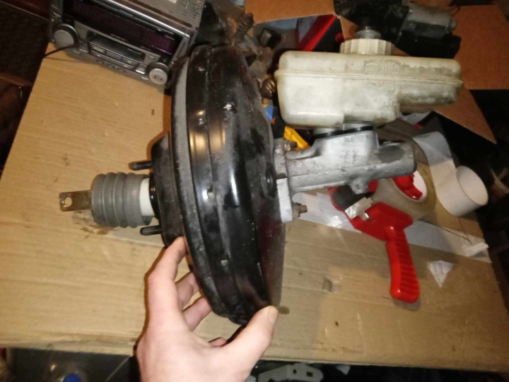 BMW E36 SERVO POMPE FREINS 34.33-1161679.9 RÉSERVOIR AVEC CAPTEUR ORI