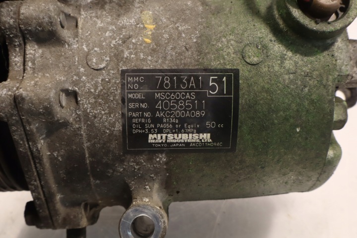 MITSUBISHI OE 7813A151 COMPRESSEUR CLIMATISATION