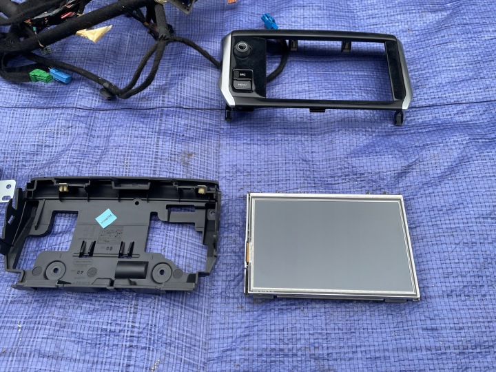 PEUGEOT 208 2008 LIFT NAVIGATION RADIO PANNEAU TACTILE FAISCEAU DE CÂBLES 2019 ANNÉE