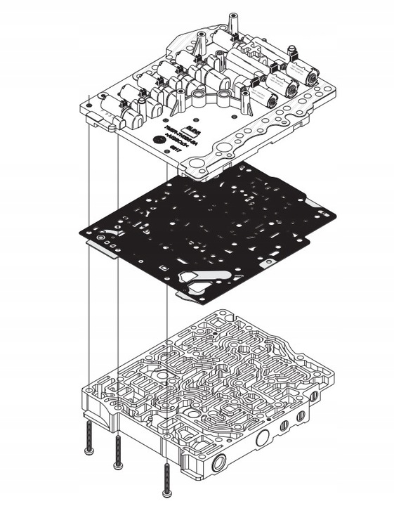 MECHATRONIKA SEMI-POWERSHIFT DCT450 DCT451 FORD VOLVO MPS6 