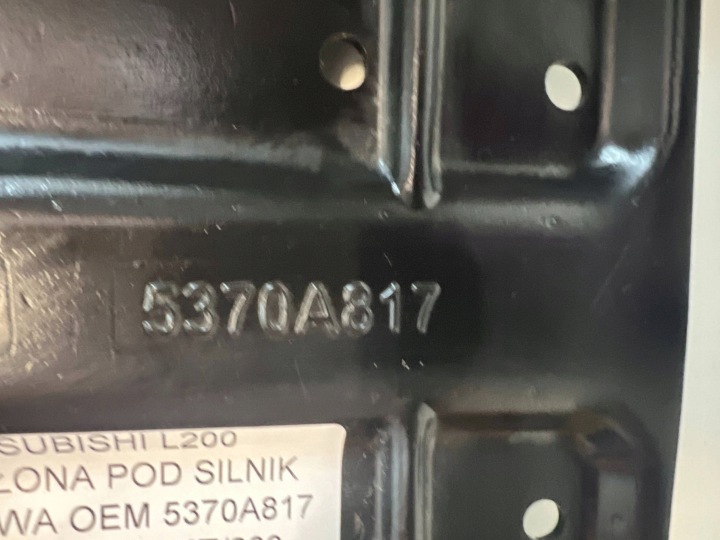 MITSUBISHI L200 PROTECTION SOUS MOTEUR PROTECTION INFÉRIEURE MOTEUR NEUF OEM