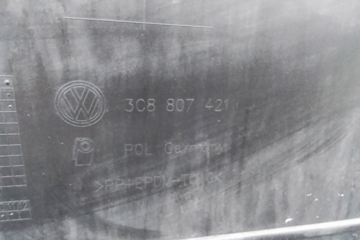 PARE-CHOCS ARRIÈRE VW PASSAT CC (357) 3C8807421 1.8L GASOLINE 118KW 2010
