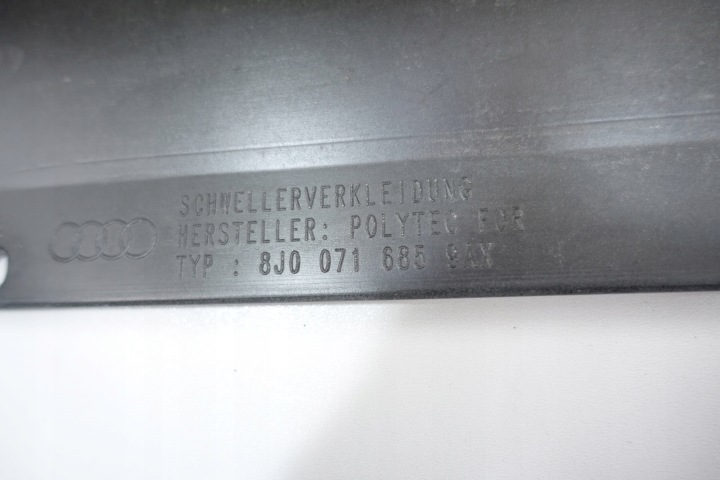 MOULURE SEUIL GAUCHE DROITE AUDI TT 8J0 OEM