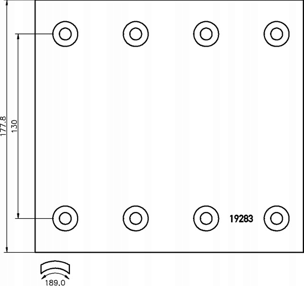 BRIDA DE FRENADO DON 19283 NOMINAL 