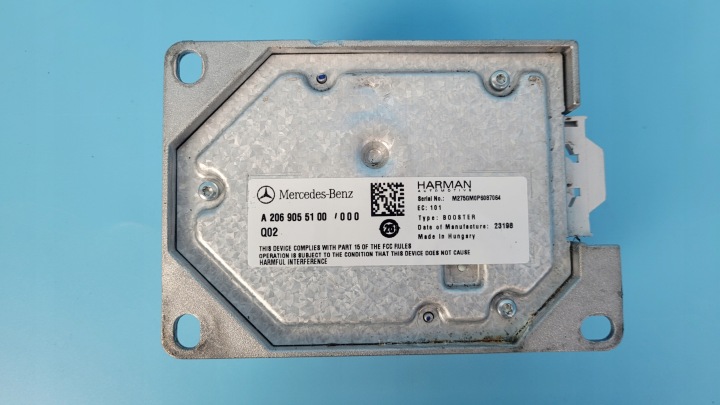 MERCEDES W206 C200 23R MODULE AMPLIFICATEUR HARMAN A2069055100