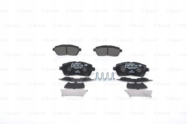 BOSCH BP1137 PLAQUETTES FREIN AXE AVANT