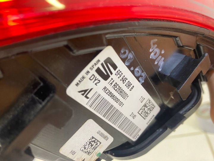 PHARE ARRIÈRE DROITE CÔTÉ SEAT ARONA 2020 6F9945096B