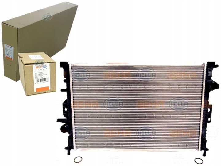 RADIATEUR MOTEUR SYSTÈME REFROIDISSEMENT MOTEUR [HELL NIEZBEDNIK KOLIZJA #21