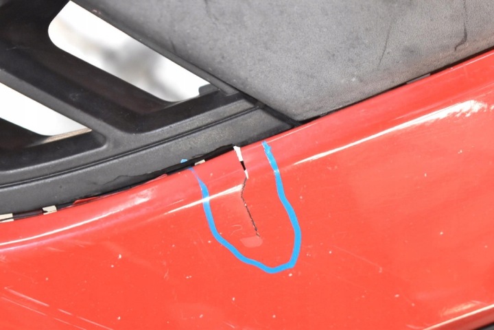 PARE-CHOCS AVANT AVANT ROUGE OPEL CORSA D LIFT 10-20