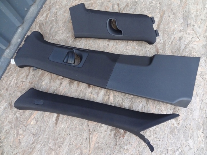 ENSEMBLE PROTECTION BRODERIE MONTANTS PORSCHE CAYENNE 7P5