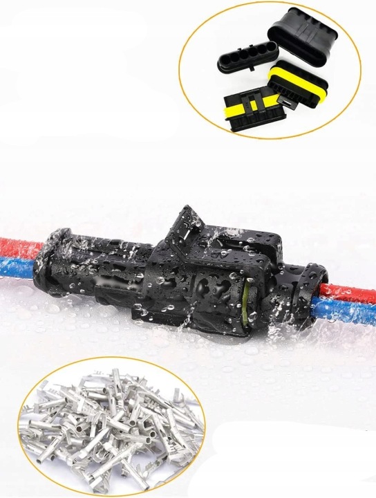 MÂCHOIRES ÉTANCHE CONNECTEUR RACCORD SUPERSEAL FLIX V09108