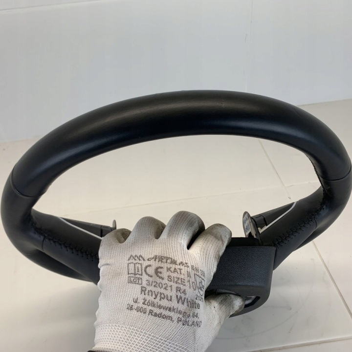 VOLANT ORIGINALE CUIR EN BON ÉTAT AUDI A6 C7 4G LIFT 17R