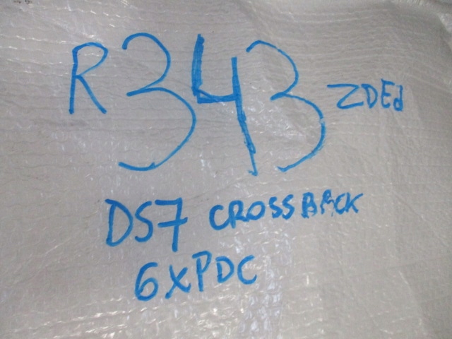 DS7 CROSSBACK PARE-CHOCS ARRIÈRE ARRIÈRE PDC NEUF ORIGINAL 1631059480 9820508777