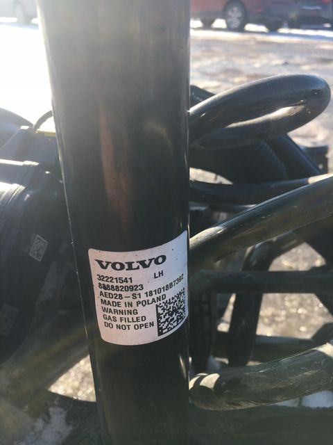 VOLVO XC40 CHÂSSIS CHÂSSIS POUTRE ARRIÈRE 32269604