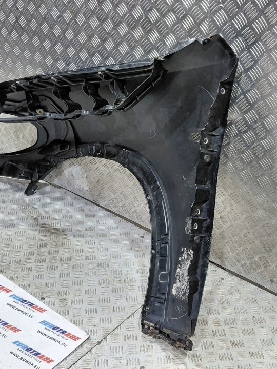 BMW X5 E70 LCI LIFT AILE DROIT NOIR SAPHIRE MET RONDELLES 7222974 7222996