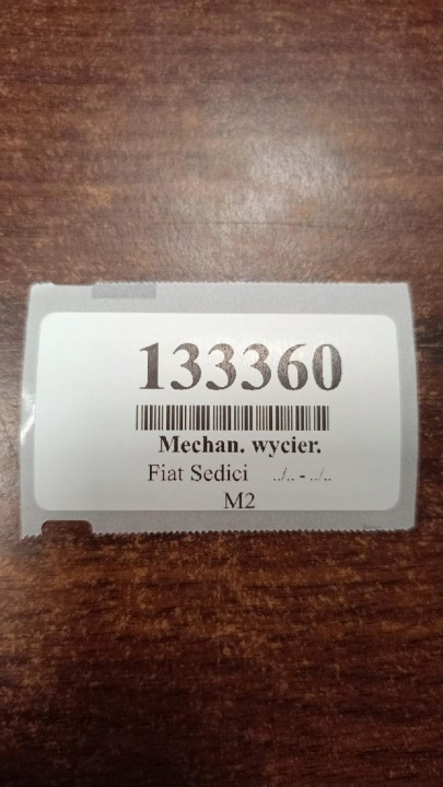 FIAT SEDICI MÉCANISME ESSUIE-GLACES AVANT 3811079J00