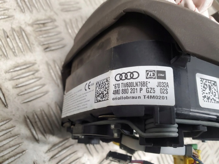 AUDI Q7 4M 2018 COUSSIN SÉCURITÉ AIRBAG CAOUTCHOUC