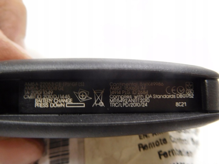 TÉLÉCOMMANDE CLÉ SERRURE FORD MONDEO MK4 FOCUS MK3 OE 2180803