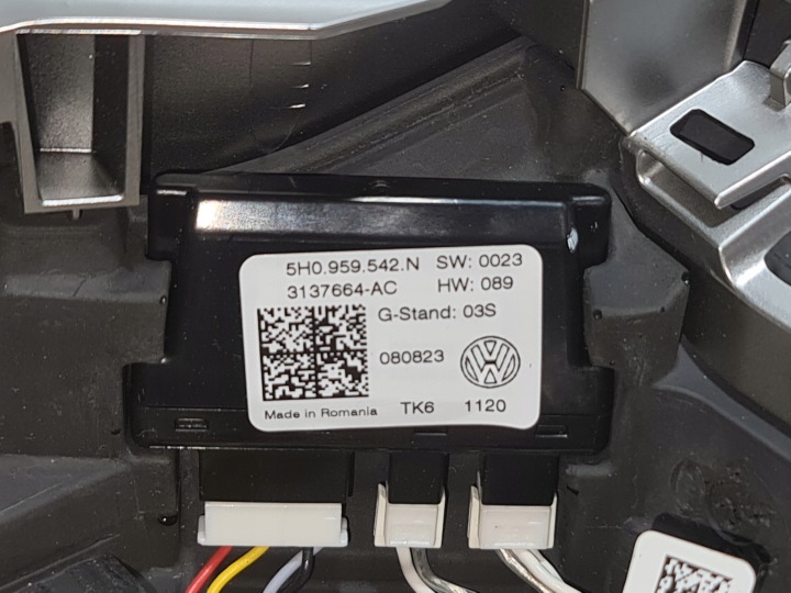 VOLANT VW GOLF 8 PASSAT TIGUAN T-ROC CHAUFFÉE 760419089 5H0959542N