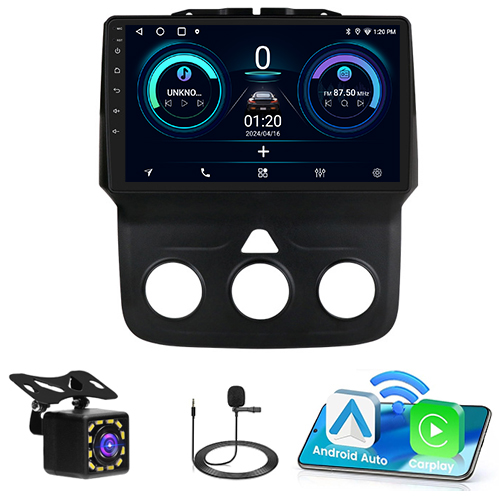 RADIO NAVIGATION GPS DODGE RAM 2013-2018 ANDROID 2GB 64GB 