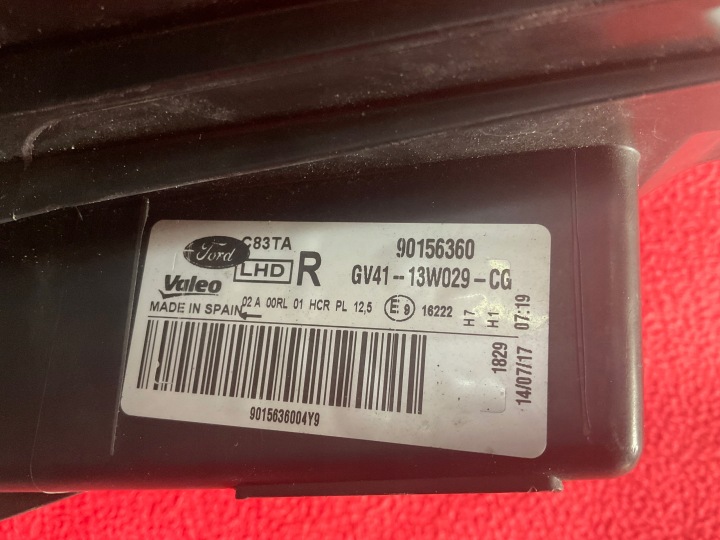 PHARE DROITE AVANT FORD KUGA MK2 LIFT LENTILLE 90156360 BONNES CONDITIONS ORIGINAL