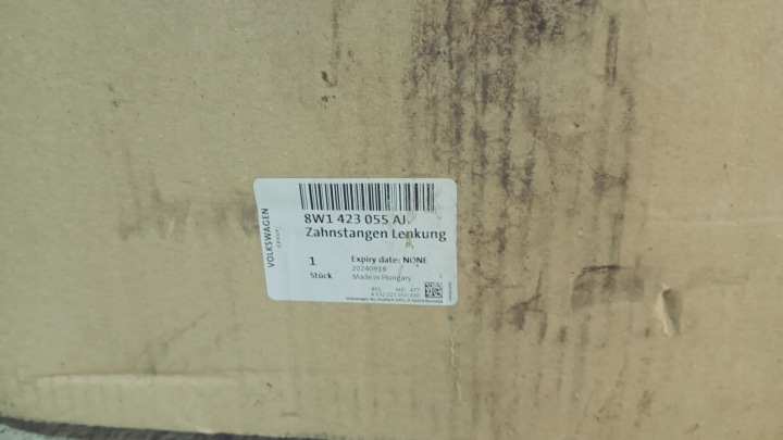 CRÉMAILLÈRE DE DIRECTION AUDI A4 B9 8W A5 8W1423055AJ ORIGINAL