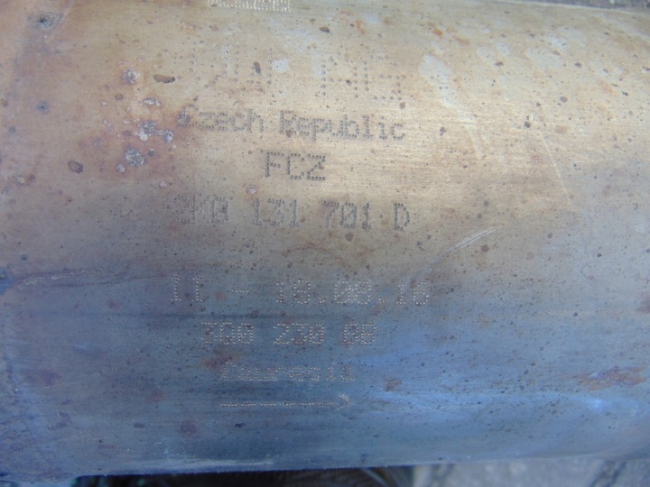 CATALYSEUR FILTRE FAP VW CADDY 4 IV 2.0TDI EUROPE