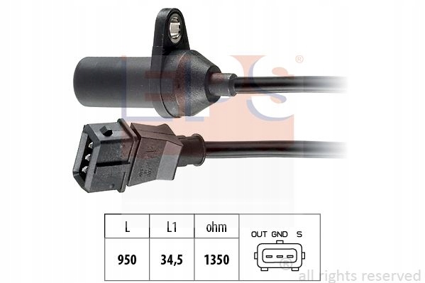 EPS CAPTEUR ROTATION ARBRE VILEBREQUIN FIAT