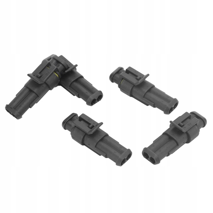 5PCS 2PIN CONNECTOR ZACZA ÉLECTRIQUE SUPERSEALED IP67 JR