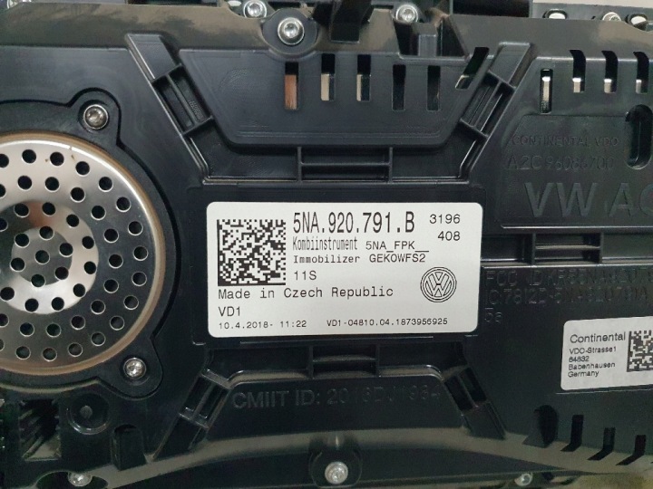 TIGUAN II 5NA COMPTEUR TABLEAU DE BORD EUROPE VIRTUAL COCPIT 5NA920791B SUPER ÉTAT