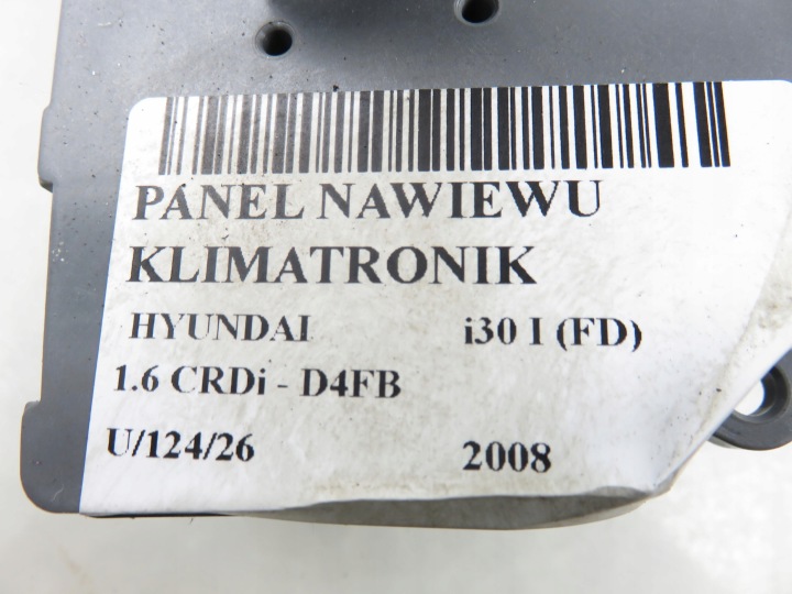 CLIMATISEUR HYUNDAI I30 I (FD) 972502L610