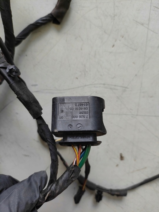 BMW F10 FAISCEAU DE CÂBLES PORTES GAUCHE ARRIÈRE KEYLESS 9240898