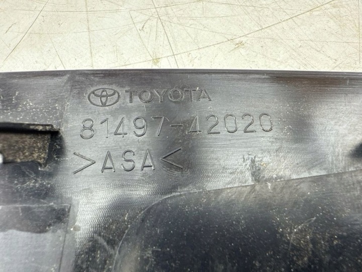 TOYOTA BZ4X 2024 DROITE CÔTÉ ÉLÉMENT GARNITURE DE PORTE COUVERCLES DE COFFRE