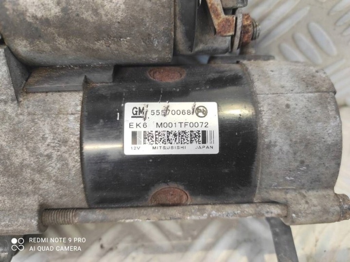 DÉMARREUR HITACHI OPEL ASTRA J ASTRA K MERIVA B MOKKA 1.6 CDTI GM 55570068