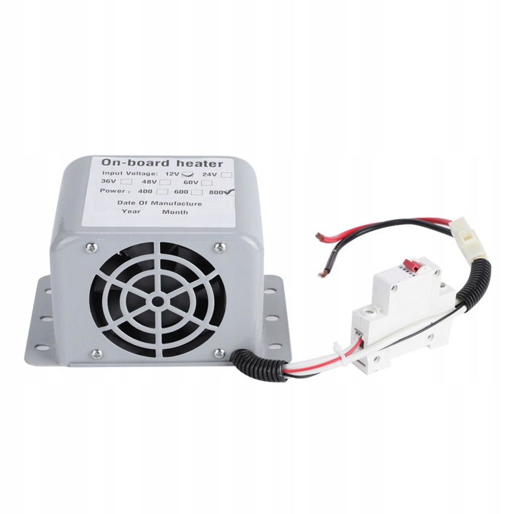 CHAUFFAGE AUTOMOBILE 12V 800W RAPIDE NAGRZEWANIE I CICHE ODMRAZANIE